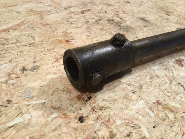 Bautz 300 Dieselschlepper Wähl und Schaltstange