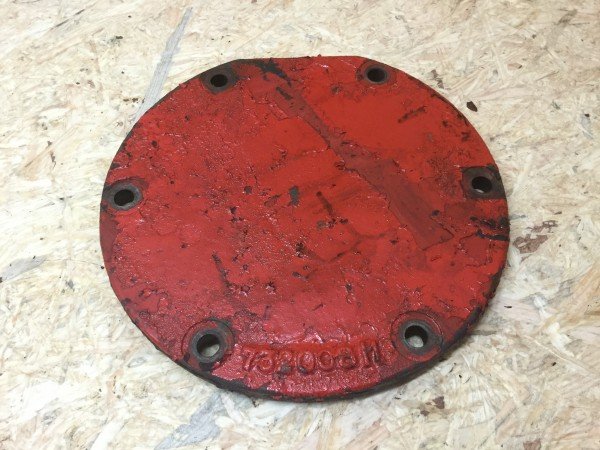 Fahr D17 A8 Getriebedeckel rot rund