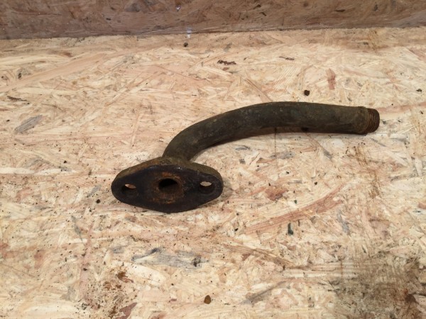 Bautz AS120 Dieselschlepper Ablassleitung Kühlwasser