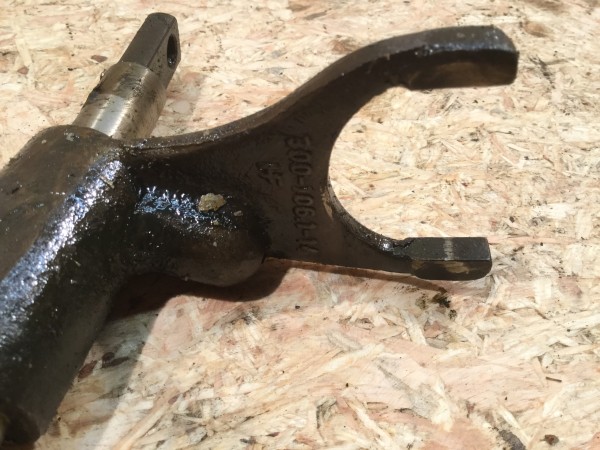 Bautz 300 Dieselschlepper Schaltgabel 2. und 3. Gang