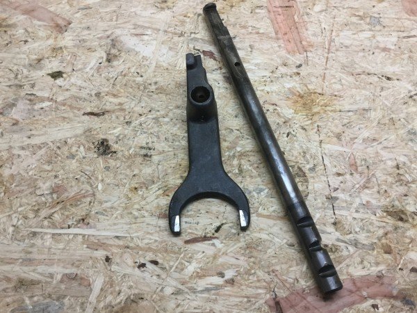 John Deere Lanz 300 Schaltstange mit Schaltgabel für Gruppe